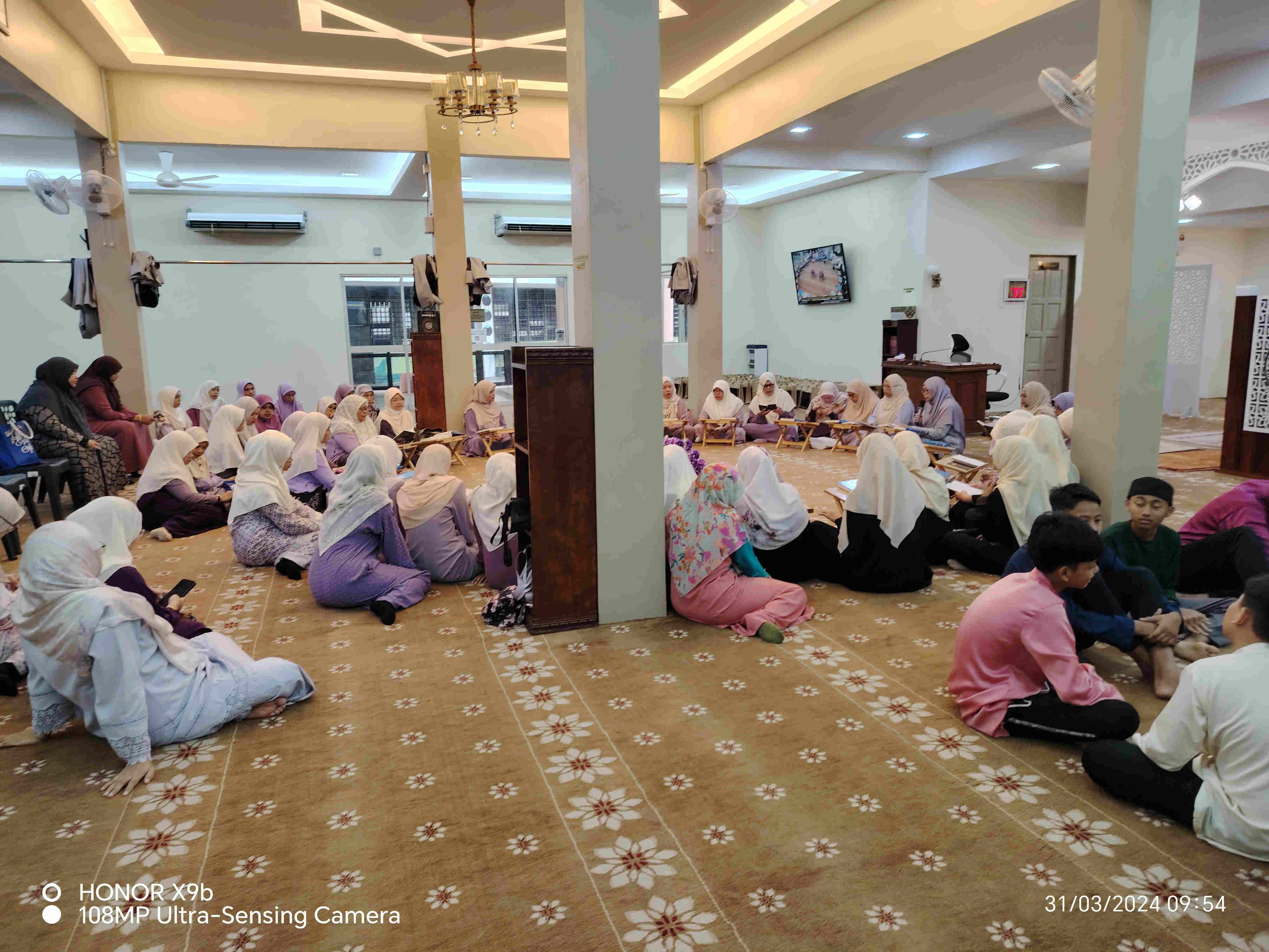 Kutipan Tabung SAH Minggu Ke-40 Cecah RM3,338 Untuk Program  Imarah & Kos Operasi 